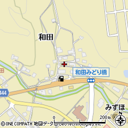 京都府船井郡京丹波町和田垣内64周辺の地図
