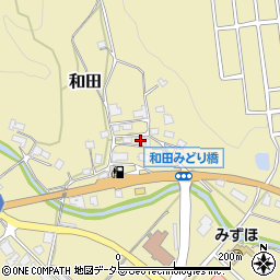京都府船井郡京丹波町和田垣内62周辺の地図