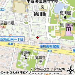 愛知県名古屋市東区徳川町805周辺の地図
