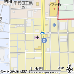 愛知県津島市神守町元屋敷124周辺の地図