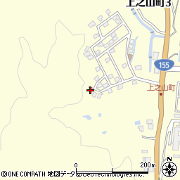 愛知県瀬戸市上之山町3丁目140周辺の地図