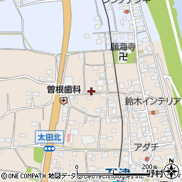 岐阜県海津市南濃町太田周辺の地図
