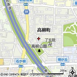 愛知県名古屋市名東区高柳町1324周辺の地図