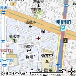 奥村紙工業　工場周辺の地図
