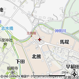 〒480-1315 愛知県長久手市東平地の地図