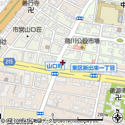 愛知県名古屋市東区徳川町103周辺の地図