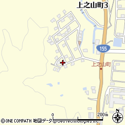 愛知県瀬戸市上之山町3丁目148周辺の地図