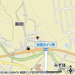 京都府船井郡京丹波町和田垣内101周辺の地図