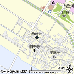 西音寺周辺の地図