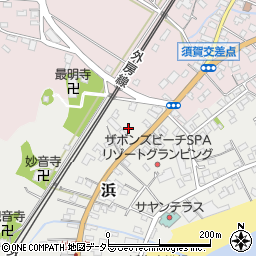 千葉県夷隅郡御宿町浜532周辺の地図