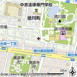 愛知県名古屋市東区徳川町1109周辺の地図