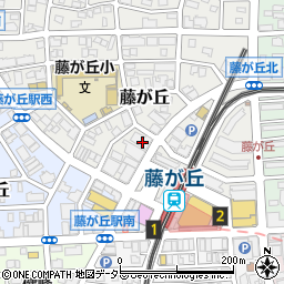愛知県名古屋市名東区藤が丘138-1周辺の地図