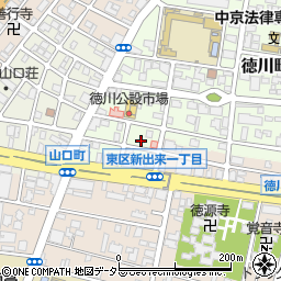 愛知県名古屋市東区徳川町313周辺の地図