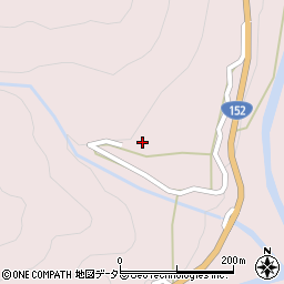 静岡県浜松市天竜区水窪町奥領家3882周辺の地図