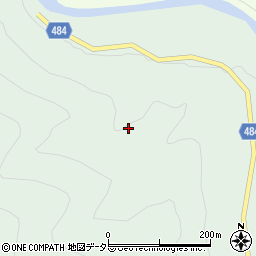 愛知県豊田市連谷町（新発田）周辺の地図