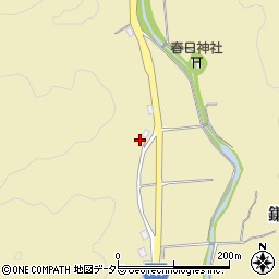 京都府京丹波町（船井郡）鎌谷下（浅谷）周辺の地図