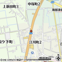 江川町２周辺の地図