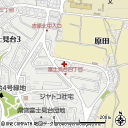 セブンイレブン富士市富士見台店周辺の地図