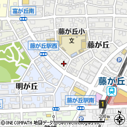 愛知県名古屋市名東区藤が丘113周辺の地図
