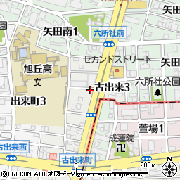 オートフレンド名古屋周辺の地図