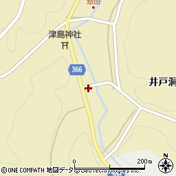 愛知県豊田市惣田町地蔵下周辺の地図