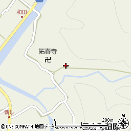 京都府南丹市日吉町田原谷口周辺の地図