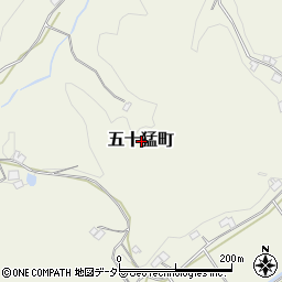 島根県大田市五十猛町周辺の地図