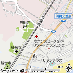 千葉県夷隅郡御宿町浜533-1周辺の地図