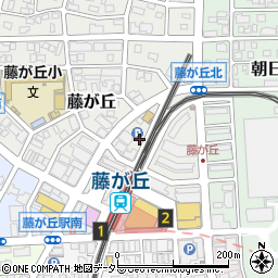 愛知県名古屋市名東区藤が丘151周辺の地図