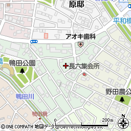 愛知県長久手市山桶周辺の地図