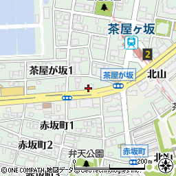 三協フロンテア　名古屋支店周辺の地図