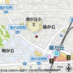 愛知県名古屋市名東区藤が丘120周辺の地図