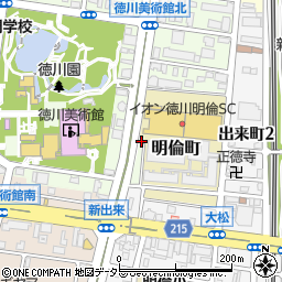 愛知県名古屋市東区徳川町2808周辺の地図