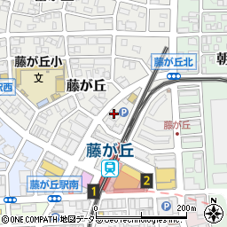 名古屋銀行藤が丘支店 ＡＴＭ周辺の地図