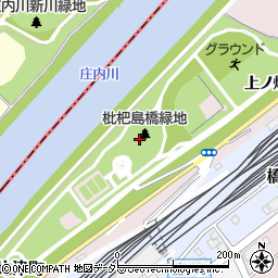 愛知県名古屋市中村区日比津町下ノ畑周辺の地図