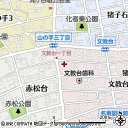 愛知県名古屋市名東区文教台1丁目201周辺の地図