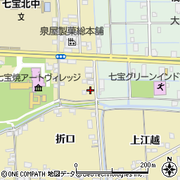 愛知県あま市七宝町遠島千之島6周辺の地図