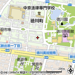愛知県名古屋市東区徳川町1108周辺の地図