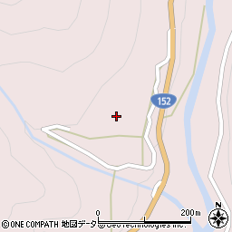 静岡県浜松市天竜区水窪町奥領家3911周辺の地図