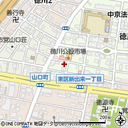 愛知県名古屋市東区徳川町410周辺の地図