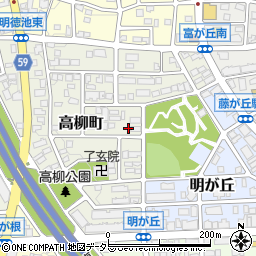 愛知県名古屋市名東区高柳町1108周辺の地図