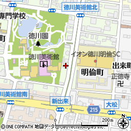 愛知県名古屋市東区徳川町1013周辺の地図