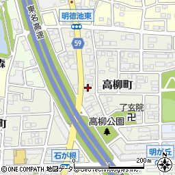 愛知県名古屋市名東区高柳町310周辺の地図