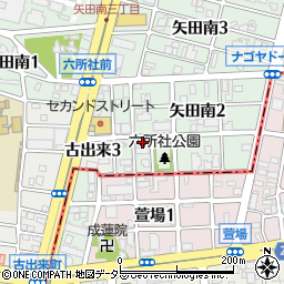 野村運送本社倉庫周辺の地図