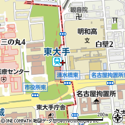 愛知県名古屋市東区三の丸4丁目3-9周辺の地図