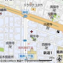 吉田畳店周辺の地図