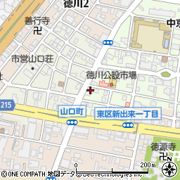 愛知県名古屋市東区徳川町403周辺の地図