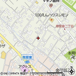 静岡県富士市厚原613-1周辺の地図