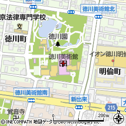 徳川美術館周辺の地図