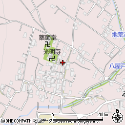 滋賀県大津市八屋戸1488周辺の地図